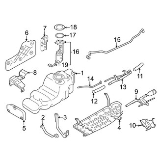 Nissan OE - Fuel System Components