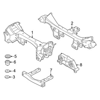 Nissan OE - Rear Suspension - Suspension Mounting