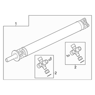Nissan OE - Rear Suspension - Drive Shaft