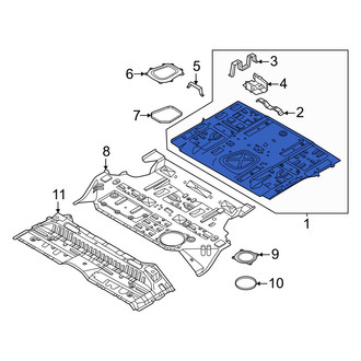 Nissan OE - Rear Rearward Floor Pan