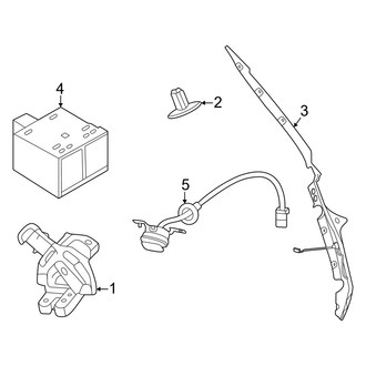 Nissan OE - Lift Gate - Lock & Hardware