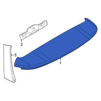 Nissan OE - Rear Left Spoiler