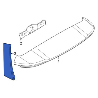 Nissan OE - Rear Left Spoiler