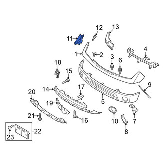 Nissan OE - Right Bumper Cover Bracket
