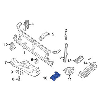 Nissan OE - Front Powertrain Skid Plate