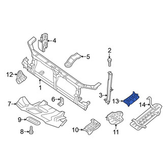 Nissan OE - Floor Pan Heat Shield