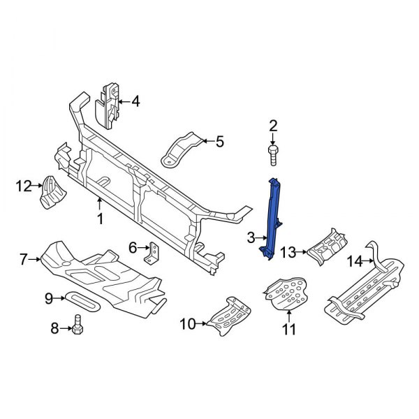 Radiator Support Bracket