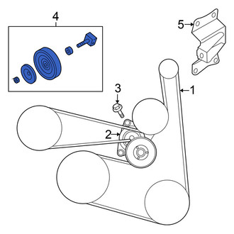 Nissan OE - Accessory Drive Belt Idler Pulley
