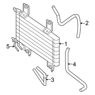 Nissan OE - Cooling - Trans Oil Cooler (2.5L Automatic Tr)