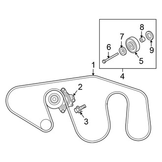 Nissan OE - Cooling - Belts & Pulleys