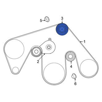 Nissan OE - Accessory Drive Belt Idler Pulley