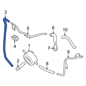 Nissan OE - Upper Engine Oil Cooler Line
