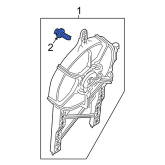 Nissan OE - A/C Condenser Fan Shroud Screw