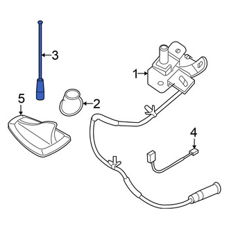 Nissan OE - Radio Antenna Mast