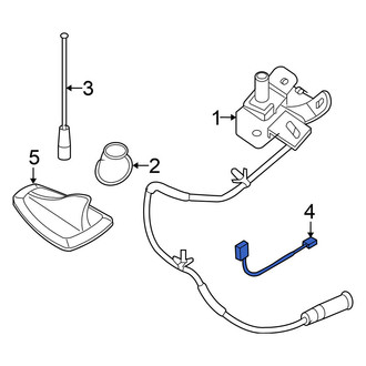 Nissan OE - Satellite Radio Antenna