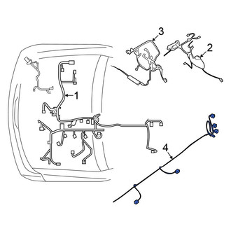 Nissan OE - Tail Light Wiring Harness