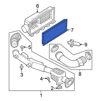 Nissan OE - Engine Air Filter