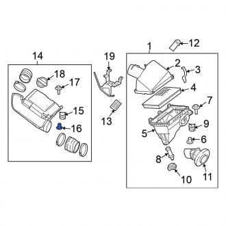 Nissan Frontier OEM Air Intake Parts | Filters, Manifolds — CARiD.com