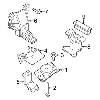 Nissan OE - Engine & Transmission Mounting (4.0L)