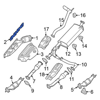 Nissan OE - Exhaust Manifold Gasket