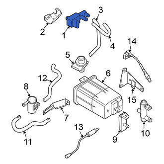 Nissan OE - Vapor Canister Purge Solenoid