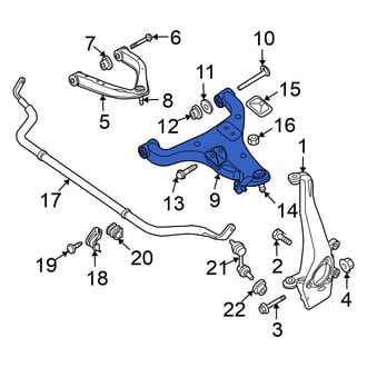 Nissan OE - Front Left Lower Suspension Control Arm