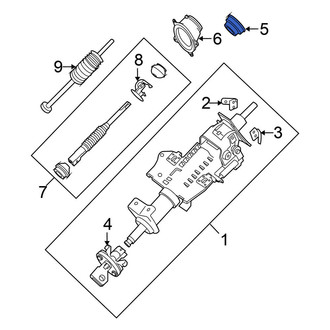 Nissan OE - Upper Steering Coupling Boot