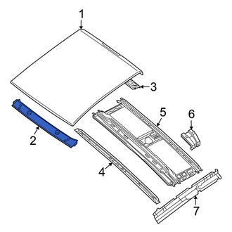 Nissan OE - Front Roof Header Panel