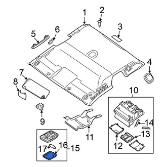 Nissan OE - Dome Light Lens