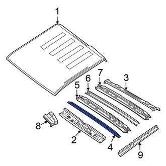 Nissan OE - Front Roof Bow