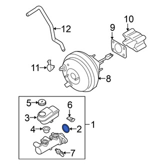 Nissan OE - Brake Master Cylinder O-Ring