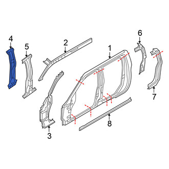 Nissan OE - Right Inner Body B-Pillar