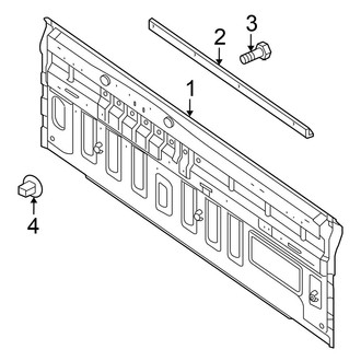 Nissan OE - Cab - Back Panel (W/O Sunroof), (Crew Cab 2.5L / 4.0L)