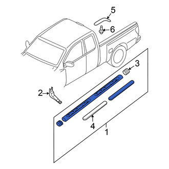 Nissan OE - Left Running Board