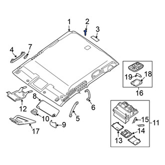Nissan OE - Headliner Clip