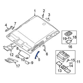 Nissan OE - Left Interior Grab Bar