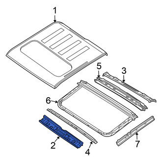Nissan OE - Front Roof Header Panel
