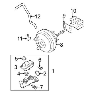Nissan OE - Cab - Components on Dash Panel (With Sunroof), (PRO-4X / S / SL / SV Crew Cab)