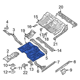Nissan OE - Front Floor Pan