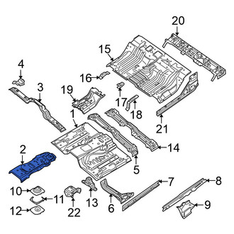 Nissan OE - Floor Pan Reinforcement
