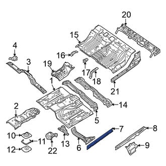 Nissan OE - Left Floor Sill