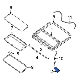Nissan OE - Sunroof Frame Bracket