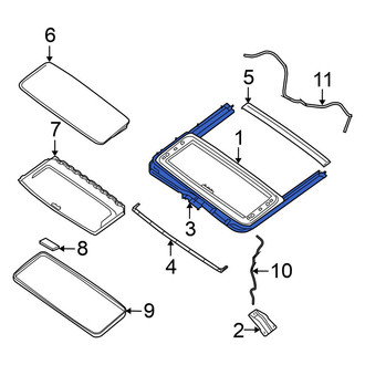 Nissan OE - Sunroof Motor