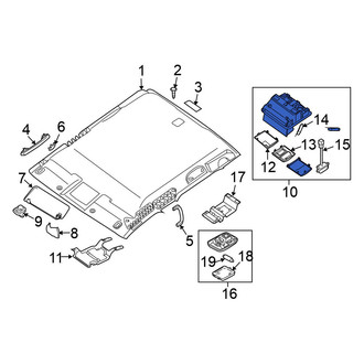 Nissan OE - Reading Light