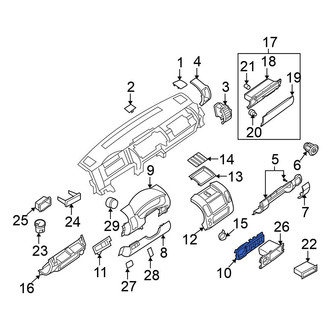 Nissan OE - Instrument Panel Bezel