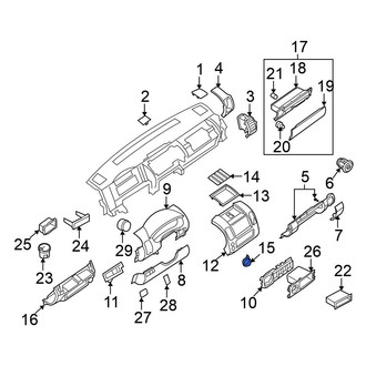 Nissan OE - Instrument Panel Bezel