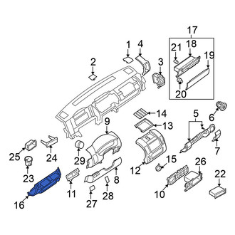 Nissan OE - Lower Instrument Panel Bezel