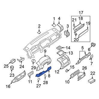 Nissan OE - Lower Instrument Panel Trim Panel