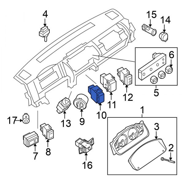 Seat Heater Switch