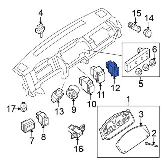Nissan OE 251547S200 - Transfer Case Switch